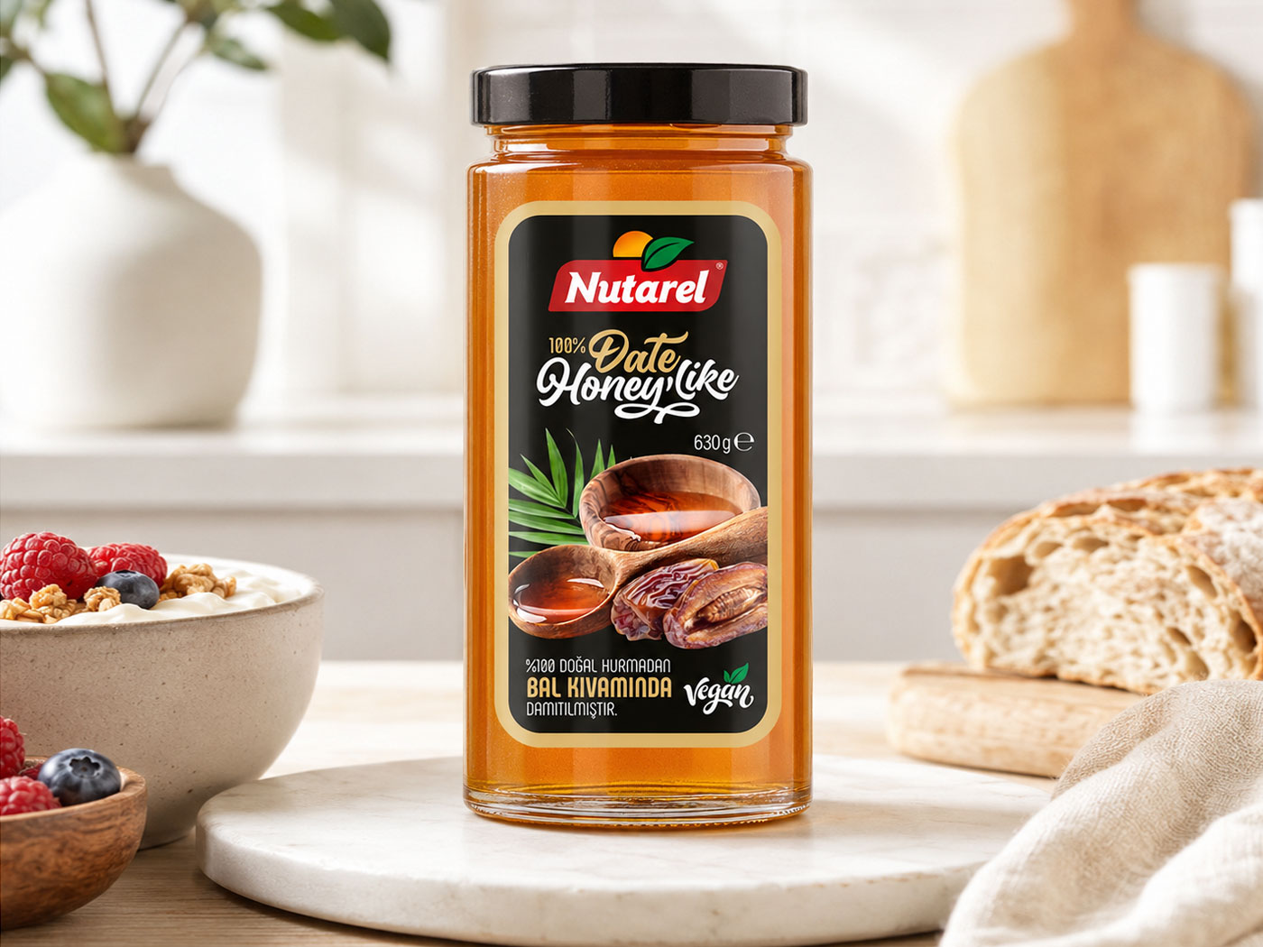 Nutarel Gold bal kıvamında kahvaltılık tatlandırıcı, güncel ambalaj